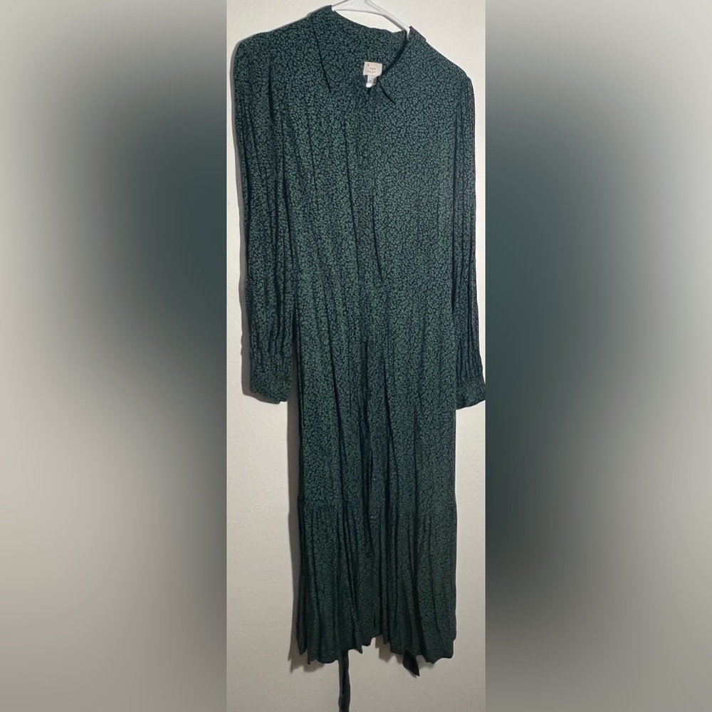 a new day Teal Long Sleeve Dress